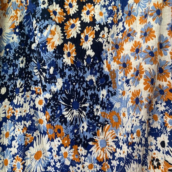 NWT Maeve Square Neck Floral Tank Top Size Medium - Picture 4 of 6